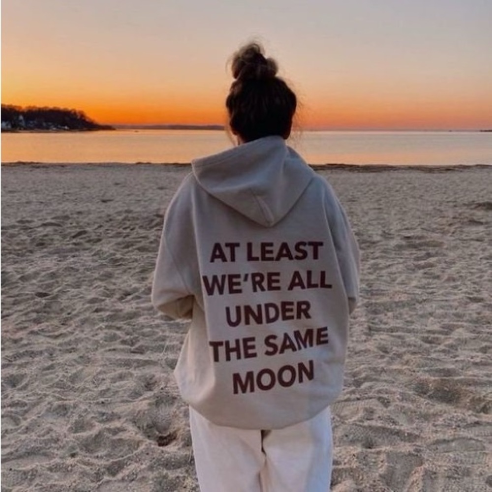 Faded Moon Hoodie